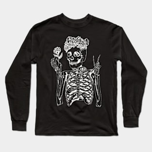 Dan Howell Merch Skeleton Resurrected Long Sleeve T-Shirt